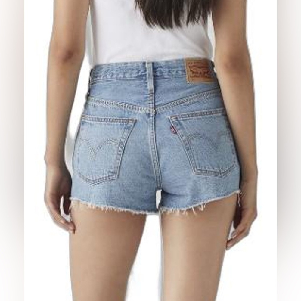 Levi's Light Blue Jean Shorts for Women